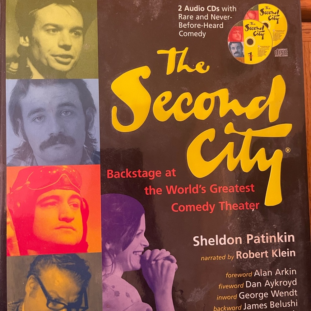 The Second City Comedy Theater Book with 2 CDs vintage 2000